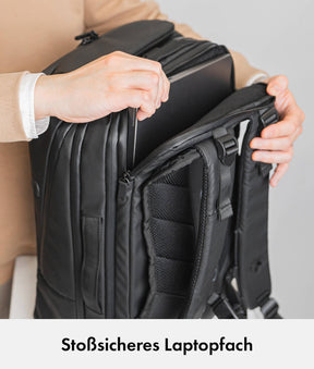 Pro Travel Bundle L – Travel Backpack Pro + Packing Cubes + Toiletry Bag + Tech Organizer