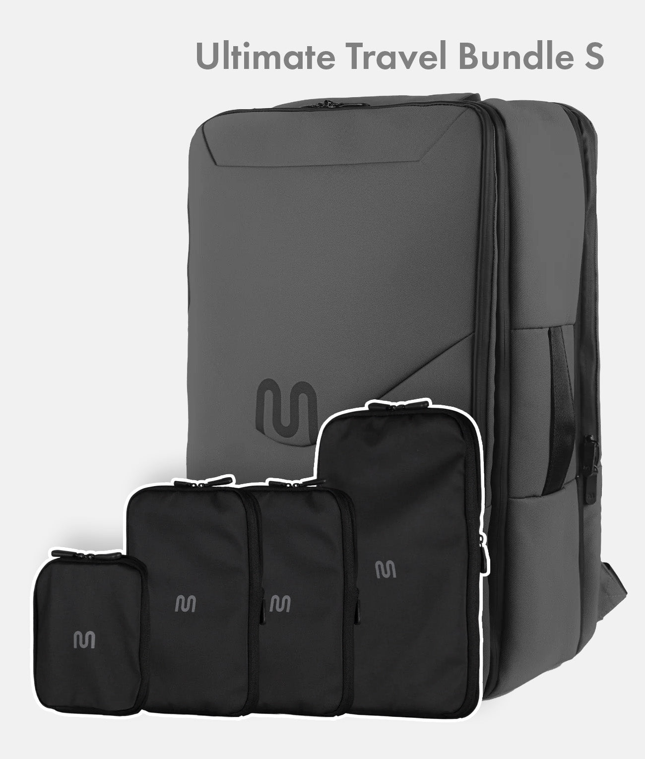 Ultimate Travel Bundle S – Travel Backpack Ultimate 2 + Packing Cubes