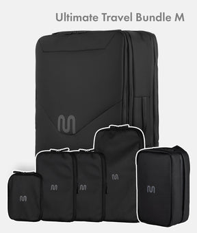 Ultimate Travel Bundle M – Travel Backpack Ultimate 2 + Packing Cubes + Toiletry Bag