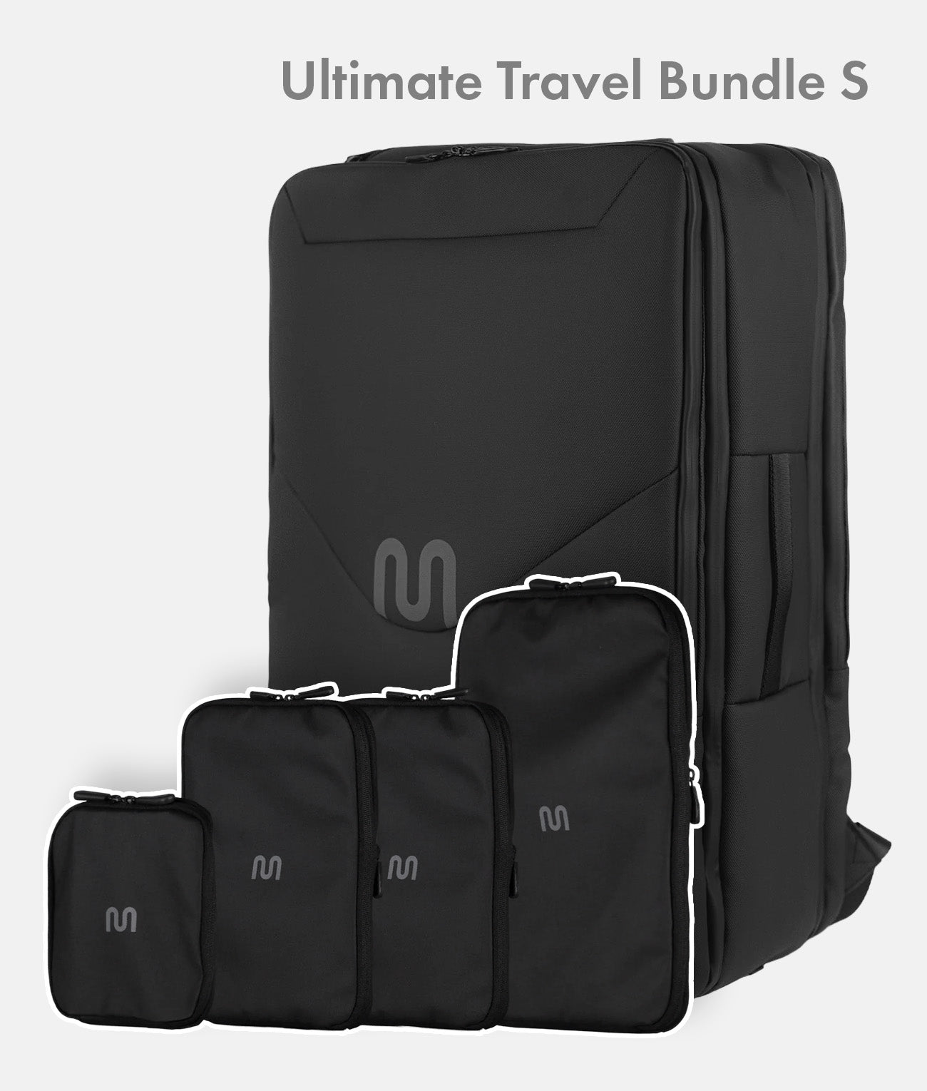 Ultimate Travel Bundle S – Travel Backpack Ultimate 2 + Packing Cubes