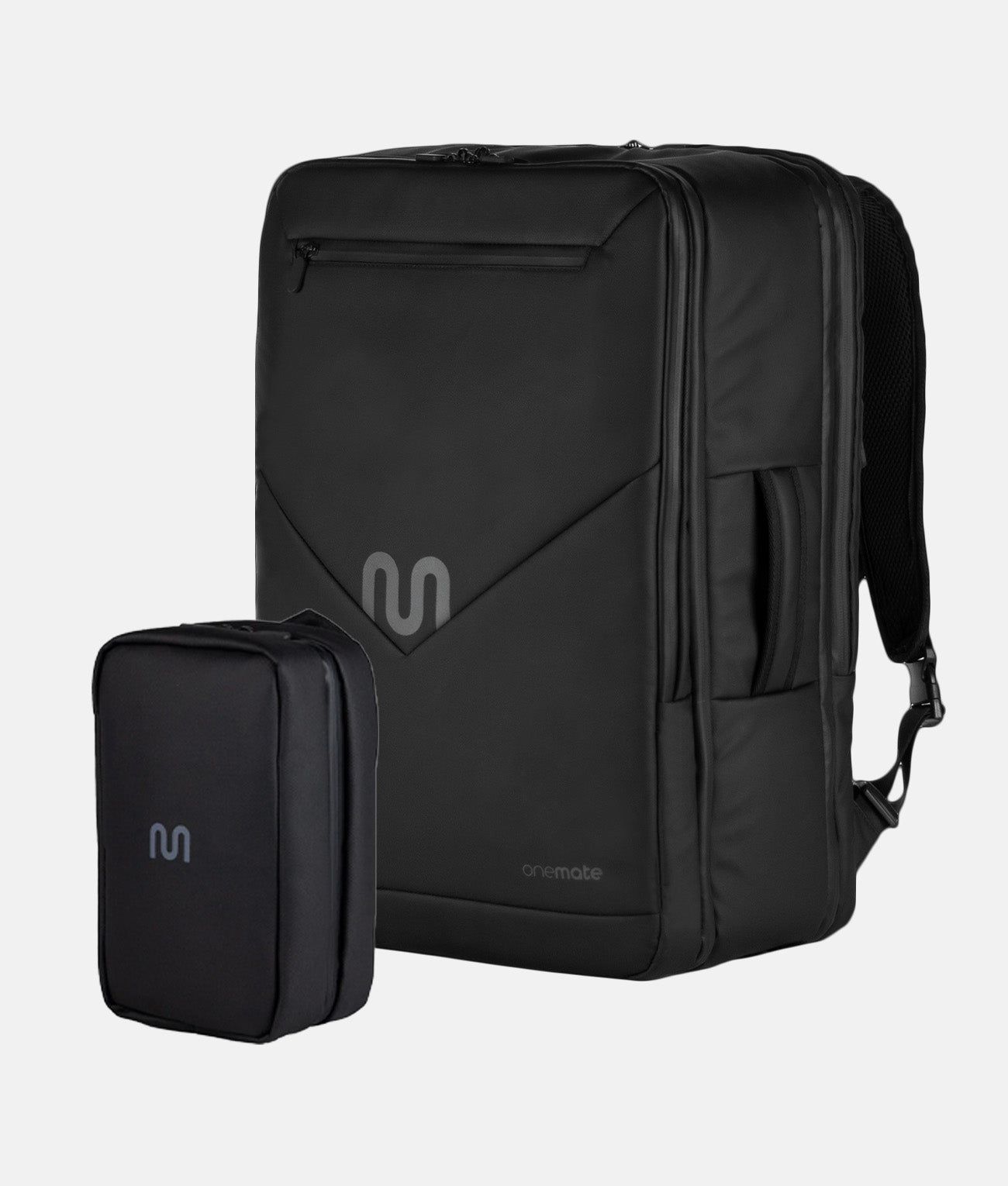 Onemate Travel Bundle: Travel Backpack Ultimate + Toiletry Bag