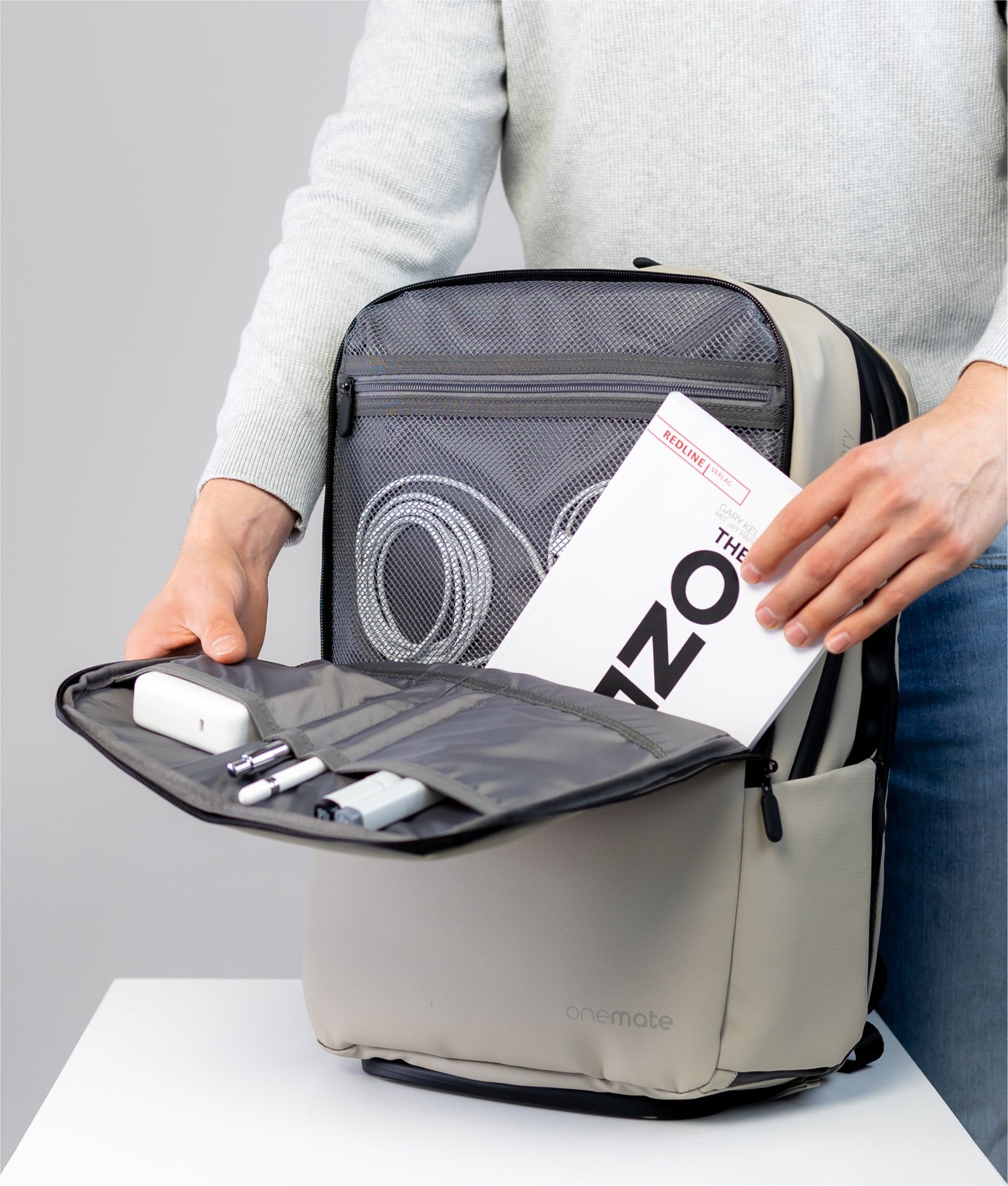 “Backpack für Rucksack Damen Herren onemate & pro”